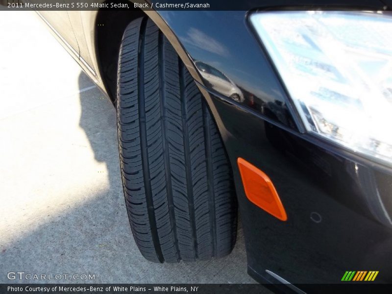 Black / Cashmere/Savanah 2011 Mercedes-Benz S 550 4Matic Sedan