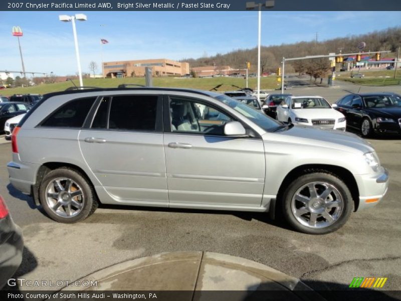 Bright Silver Metallic / Pastel Slate Gray 2007 Chrysler Pacifica Limited AWD