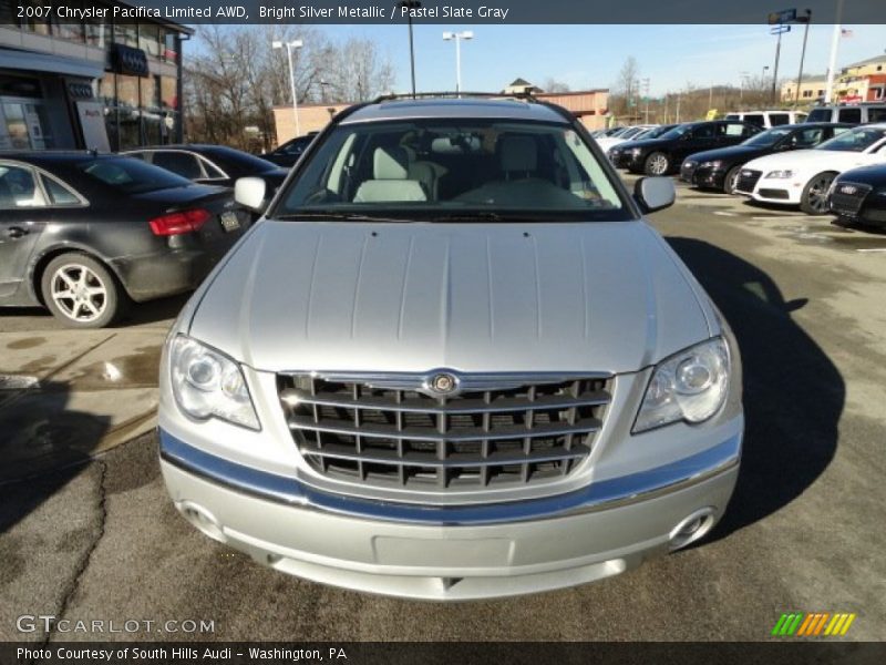Bright Silver Metallic / Pastel Slate Gray 2007 Chrysler Pacifica Limited AWD