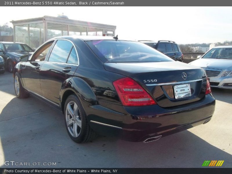 Black / Cashmere/Savanah 2011 Mercedes-Benz S 550 4Matic Sedan