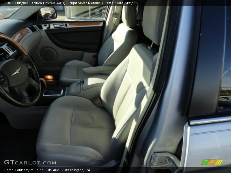 Bright Silver Metallic / Pastel Slate Gray 2007 Chrysler Pacifica Limited AWD