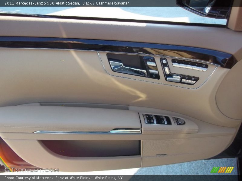 Black / Cashmere/Savanah 2011 Mercedes-Benz S 550 4Matic Sedan