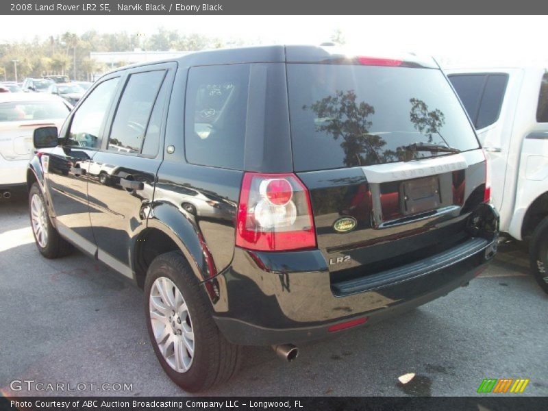 Narvik Black / Ebony Black 2008 Land Rover LR2 SE