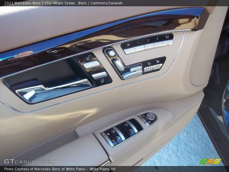 Black / Cashmere/Savanah 2011 Mercedes-Benz S 550 4Matic Sedan