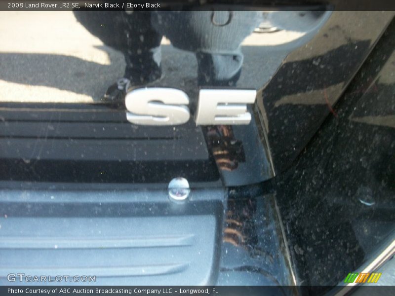 Narvik Black / Ebony Black 2008 Land Rover LR2 SE