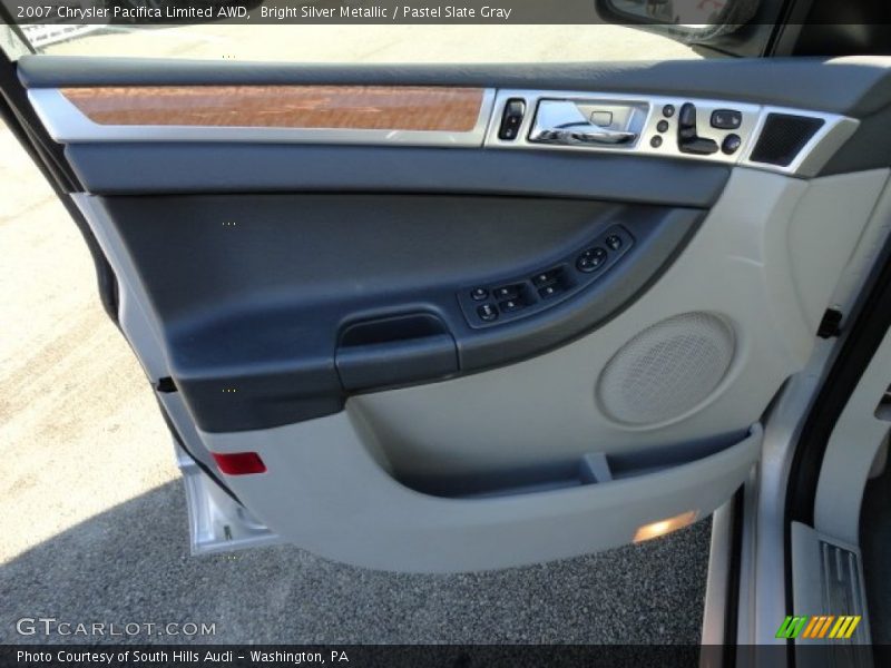 Bright Silver Metallic / Pastel Slate Gray 2007 Chrysler Pacifica Limited AWD