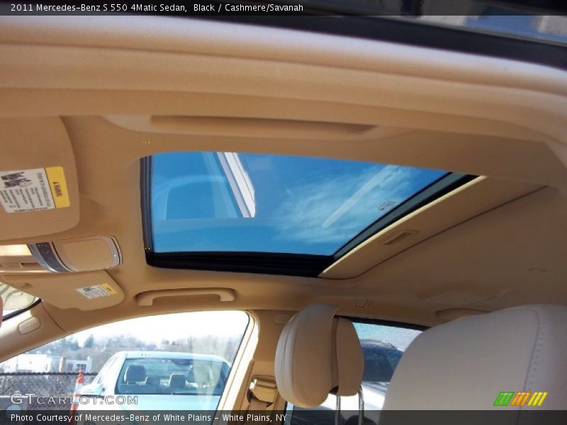 Black / Cashmere/Savanah 2011 Mercedes-Benz S 550 4Matic Sedan