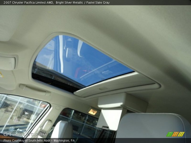 Bright Silver Metallic / Pastel Slate Gray 2007 Chrysler Pacifica Limited AWD