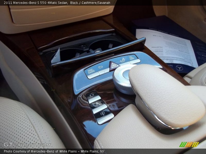 Black / Cashmere/Savanah 2011 Mercedes-Benz S 550 4Matic Sedan