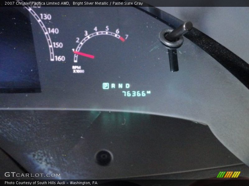 Bright Silver Metallic / Pastel Slate Gray 2007 Chrysler Pacifica Limited AWD