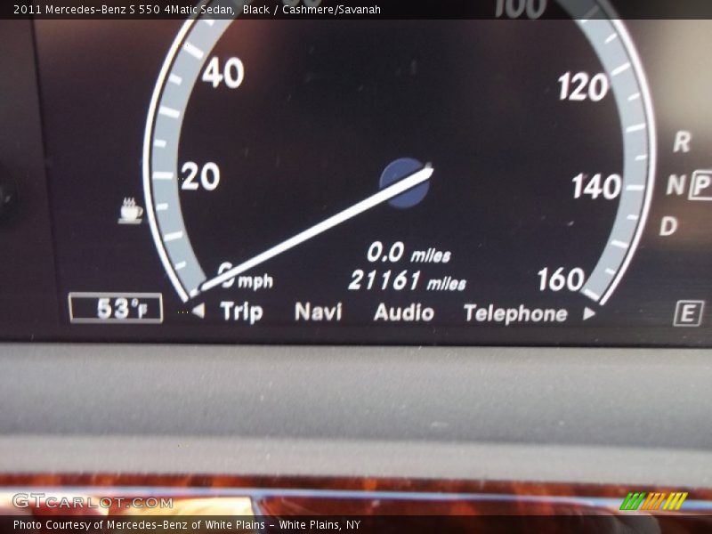 Black / Cashmere/Savanah 2011 Mercedes-Benz S 550 4Matic Sedan