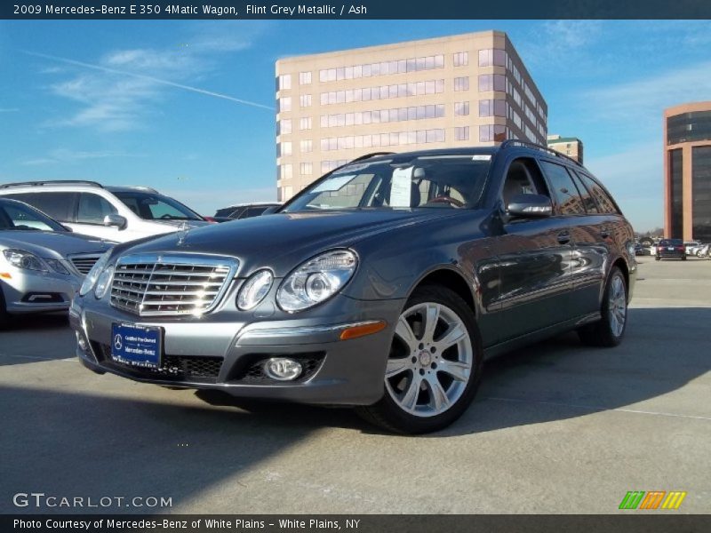 Flint Grey Metallic / Ash 2009 Mercedes-Benz E 350 4Matic Wagon