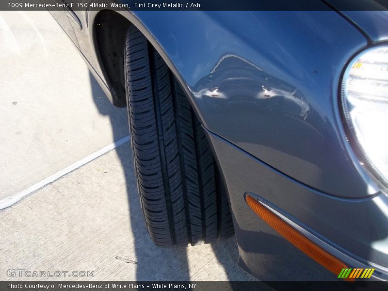 Flint Grey Metallic / Ash 2009 Mercedes-Benz E 350 4Matic Wagon
