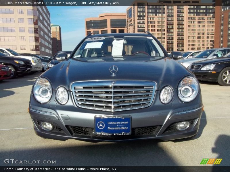 Flint Grey Metallic / Ash 2009 Mercedes-Benz E 350 4Matic Wagon
