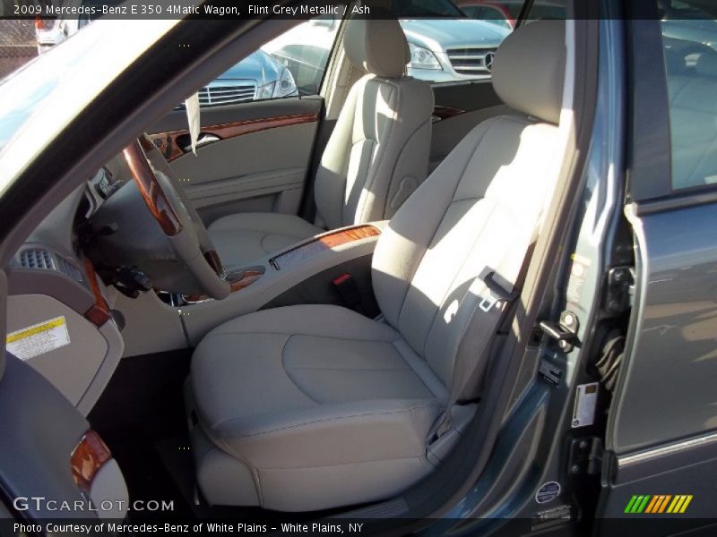 Flint Grey Metallic / Ash 2009 Mercedes-Benz E 350 4Matic Wagon