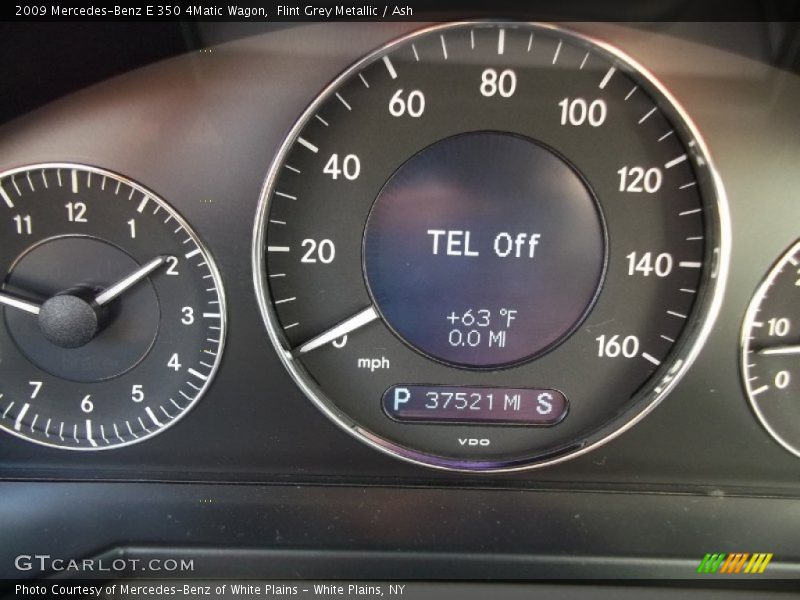 Flint Grey Metallic / Ash 2009 Mercedes-Benz E 350 4Matic Wagon