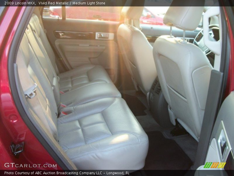 Vivid Red Metallic / Medium Light Stone 2009 Lincoln MKX