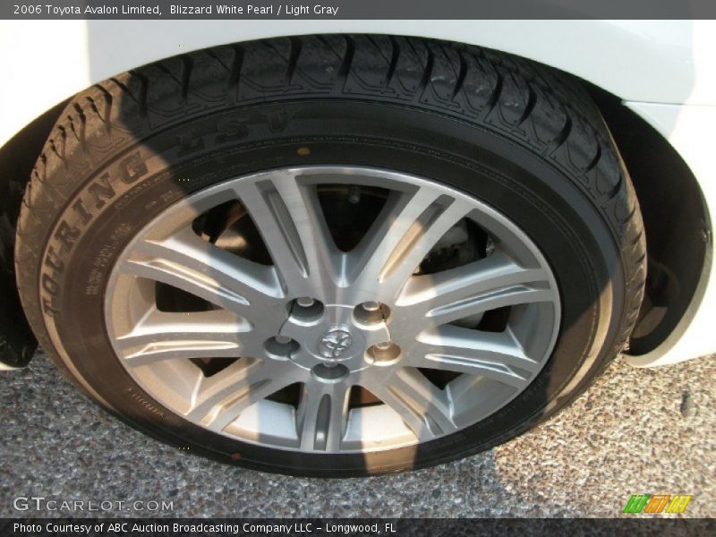 Blizzard White Pearl / Light Gray 2006 Toyota Avalon Limited