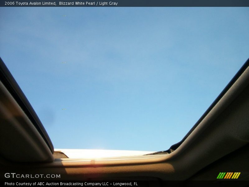 Blizzard White Pearl / Light Gray 2006 Toyota Avalon Limited