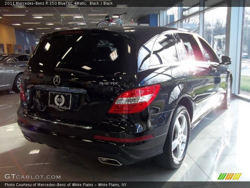 Black / Black 2011 Mercedes-Benz R 350 BlueTEC 4Matic