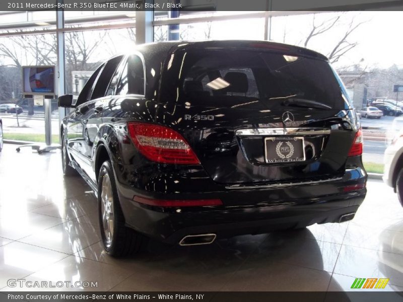 Black / Black 2011 Mercedes-Benz R 350 BlueTEC 4Matic