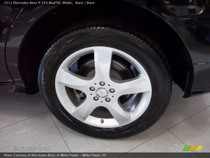 Black / Black 2011 Mercedes-Benz R 350 BlueTEC 4Matic