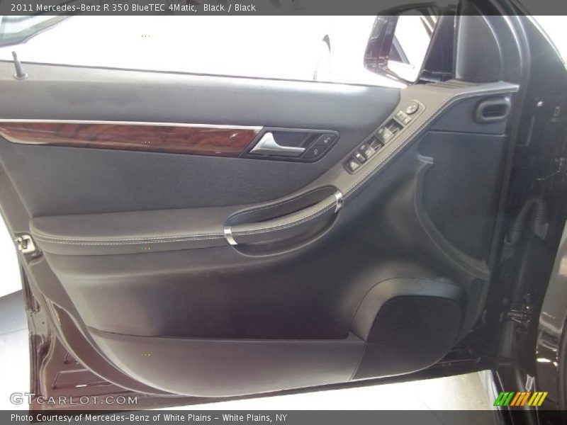 Black / Black 2011 Mercedes-Benz R 350 BlueTEC 4Matic