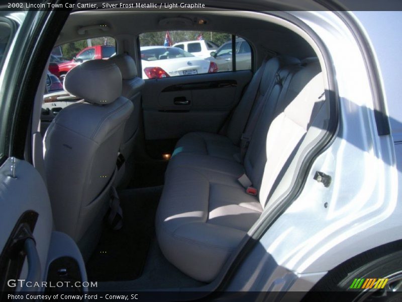 Silver Frost Metallic / Light Graphite 2002 Lincoln Town Car Cartier