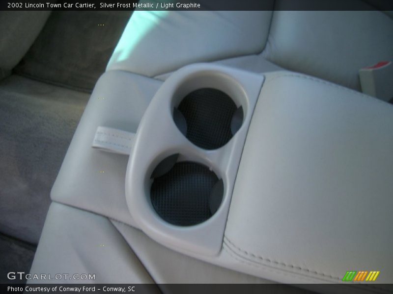 Silver Frost Metallic / Light Graphite 2002 Lincoln Town Car Cartier