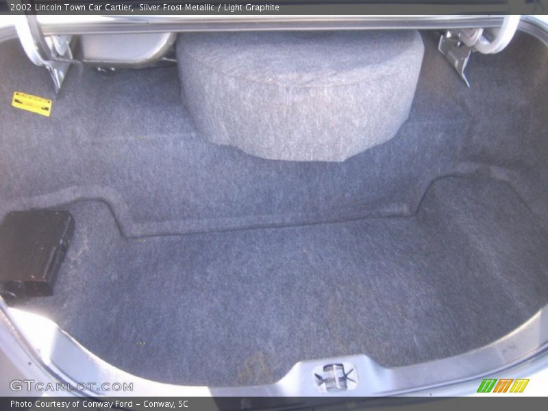Silver Frost Metallic / Light Graphite 2002 Lincoln Town Car Cartier