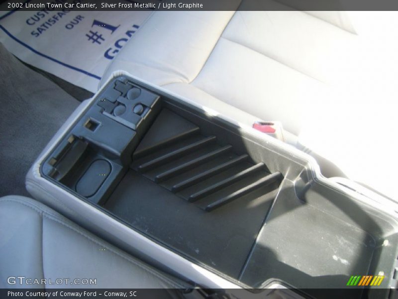 Silver Frost Metallic / Light Graphite 2002 Lincoln Town Car Cartier