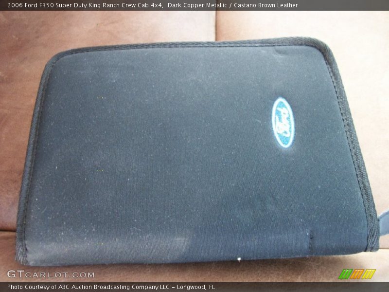Dark Copper Metallic / Castano Brown Leather 2006 Ford F350 Super Duty King Ranch Crew Cab 4x4