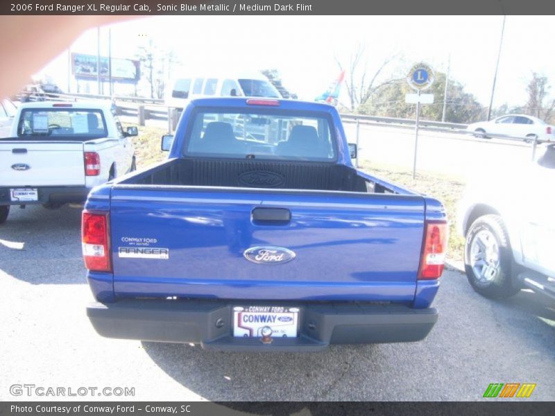Sonic Blue Metallic / Medium Dark Flint 2006 Ford Ranger XL Regular Cab