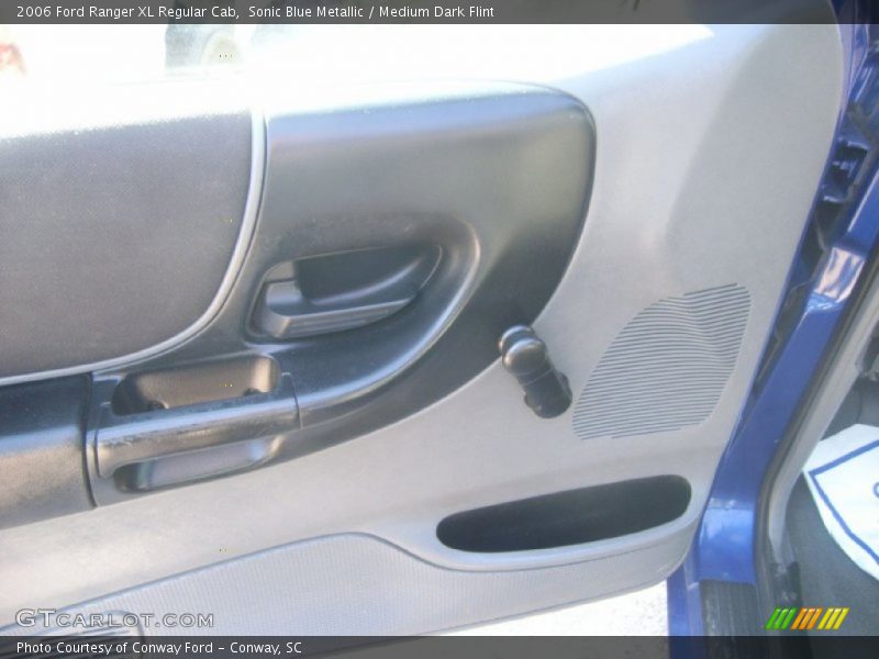 Sonic Blue Metallic / Medium Dark Flint 2006 Ford Ranger XL Regular Cab