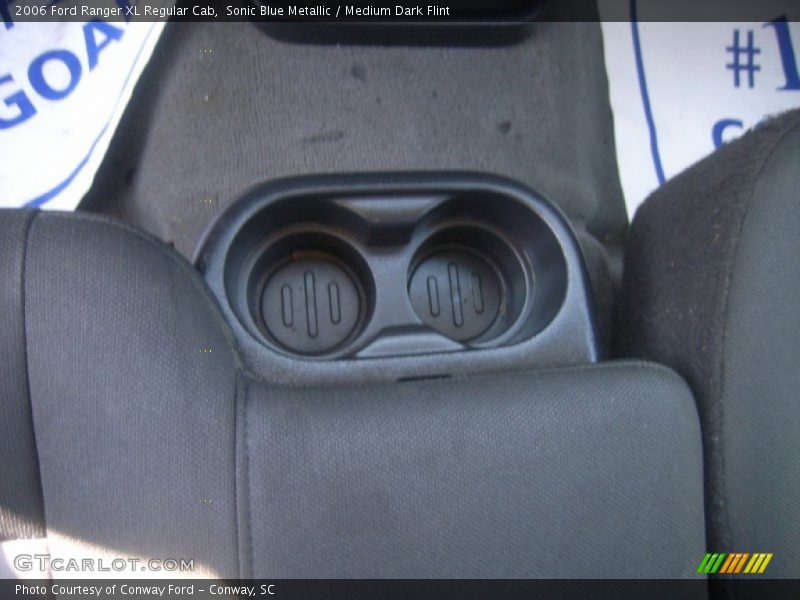Sonic Blue Metallic / Medium Dark Flint 2006 Ford Ranger XL Regular Cab