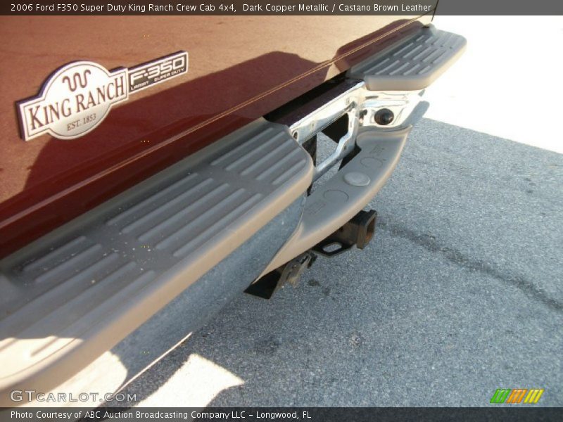 Dark Copper Metallic / Castano Brown Leather 2006 Ford F350 Super Duty King Ranch Crew Cab 4x4