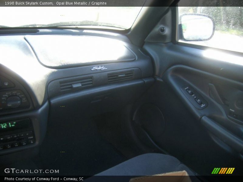 Opal Blue Metallic / Graphite 1998 Buick Skylark Custom