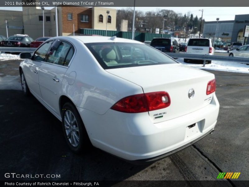 White Diamond TriCoat / Titanium 2011 Buick Lucerne CXL