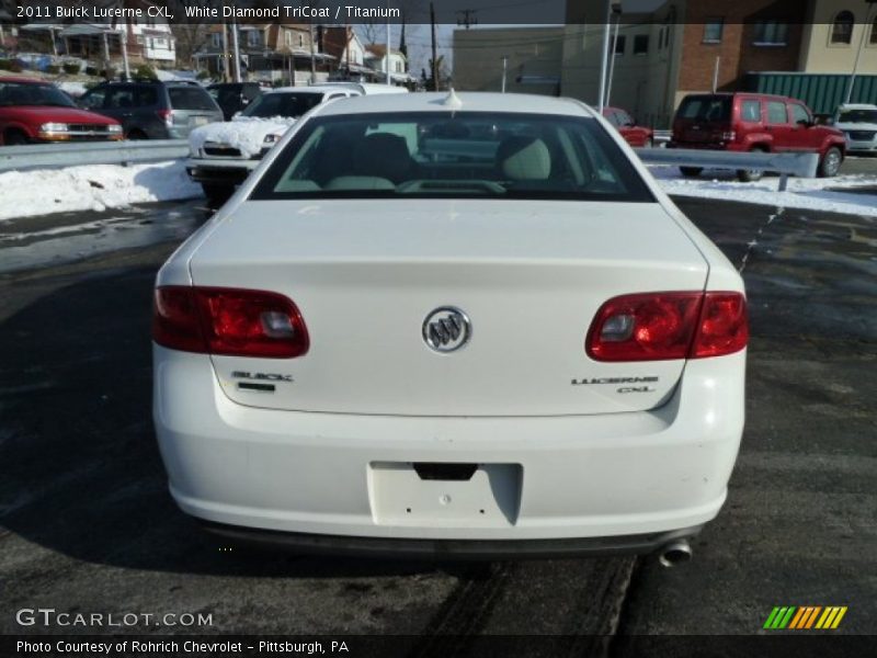 White Diamond TriCoat / Titanium 2011 Buick Lucerne CXL