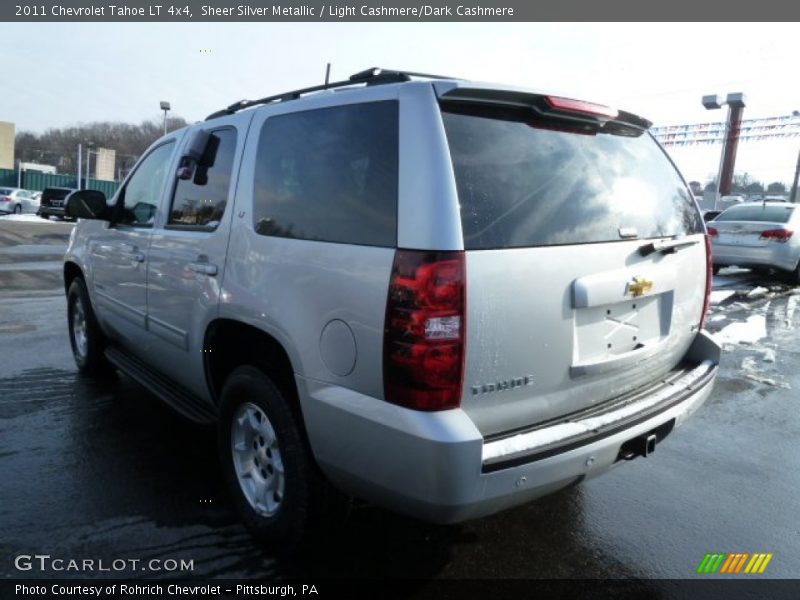 Sheer Silver Metallic / Light Cashmere/Dark Cashmere 2011 Chevrolet Tahoe LT 4x4