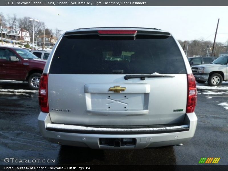 Sheer Silver Metallic / Light Cashmere/Dark Cashmere 2011 Chevrolet Tahoe LT 4x4