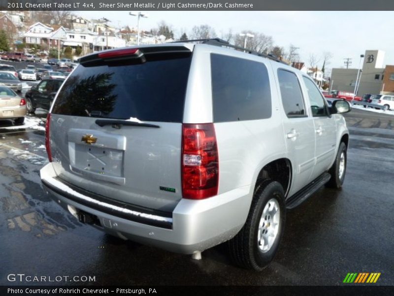 Sheer Silver Metallic / Light Cashmere/Dark Cashmere 2011 Chevrolet Tahoe LT 4x4