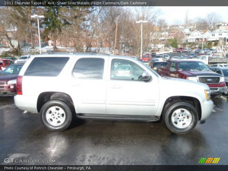 Sheer Silver Metallic / Light Cashmere/Dark Cashmere 2011 Chevrolet Tahoe LT 4x4