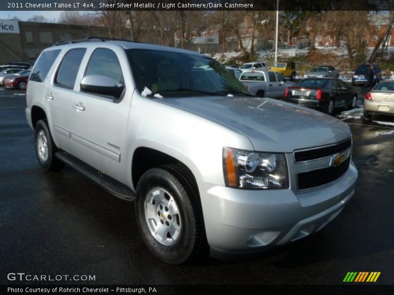 Sheer Silver Metallic / Light Cashmere/Dark Cashmere 2011 Chevrolet Tahoe LT 4x4