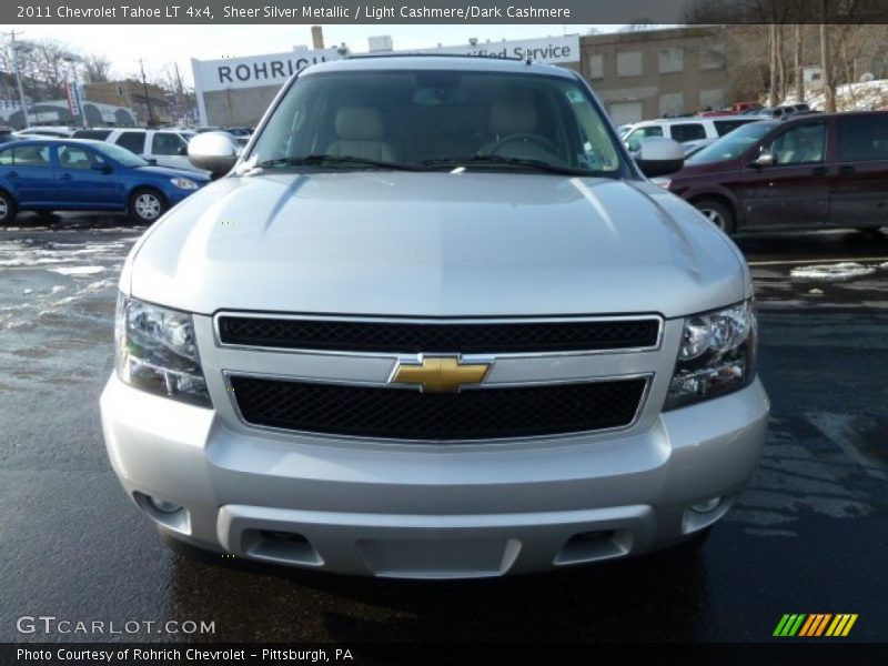 Sheer Silver Metallic / Light Cashmere/Dark Cashmere 2011 Chevrolet Tahoe LT 4x4