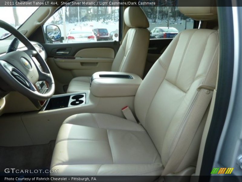 Sheer Silver Metallic / Light Cashmere/Dark Cashmere 2011 Chevrolet Tahoe LT 4x4