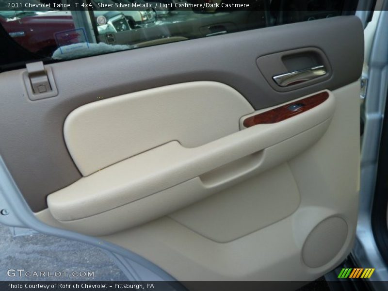 Sheer Silver Metallic / Light Cashmere/Dark Cashmere 2011 Chevrolet Tahoe LT 4x4