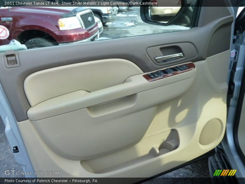 Sheer Silver Metallic / Light Cashmere/Dark Cashmere 2011 Chevrolet Tahoe LT 4x4