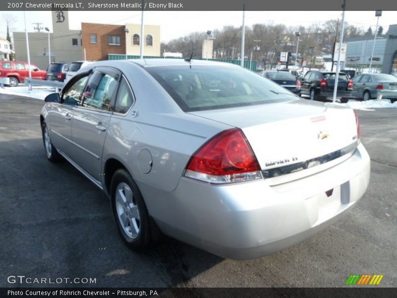 Silverstone Metallic / Ebony Black 2007 Chevrolet Impala LT