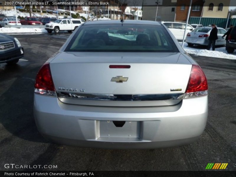 Silverstone Metallic / Ebony Black 2007 Chevrolet Impala LT